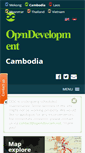 Mobile Screenshot of opendevelopmentcambodia.net